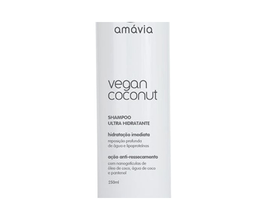 Shampoo Hidratante Amávia Vegan Coconut 250ml