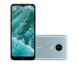 Smartphone Nokia C30 64GB 4G Tela 6,8” Dual Chip 2GB RAM Câmera Dupla 13MP + Selfie 5.0MP Branco - NK043
