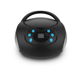 Caixa de Som Boombox Bluetooth com CD Multilaser BT/AUX/USB/FM - SP345