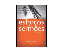 Livro Esboços De Sermões - Volume IV A. D. Santos