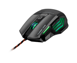 Mouse Gamer Warrior Rayner 3200DPI 7 Botoes QuickFire - MO207