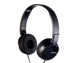 Headphone Com Fio Preto - Sony - MDRZX110BZUC