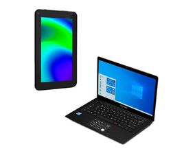 Combo Office - Notebook Legacy Book, Windows 10 Home, 64GB 4GB 14,1 Pol e Tablet M7 Wifi 32GB Tela 7" Multilaser - NB355K